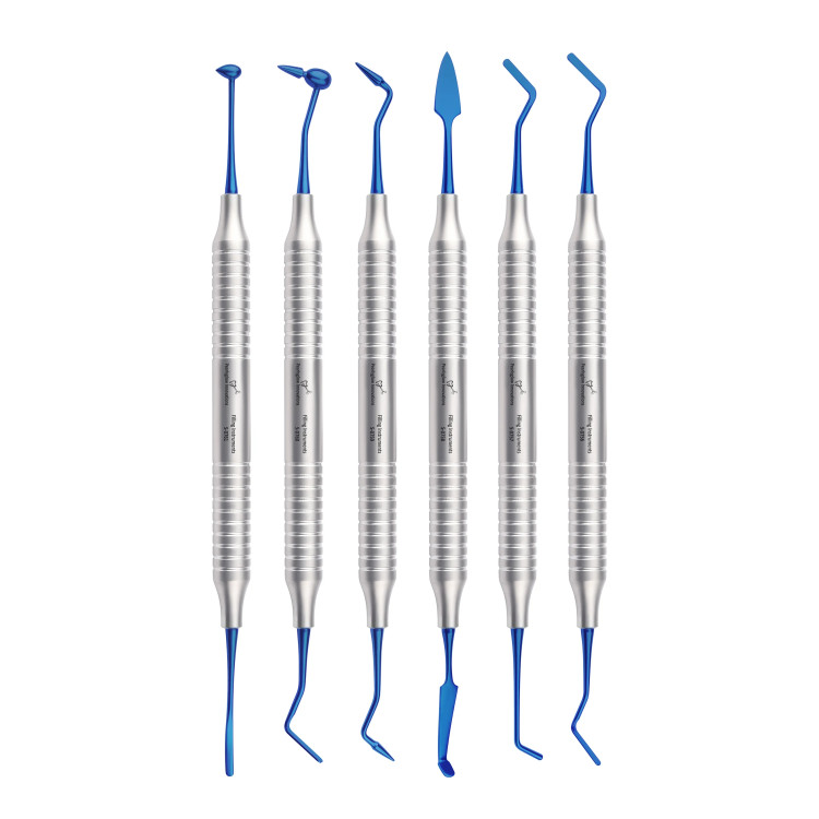 Composite Filling Instruments Blue Set Of 6-S-FIBP6